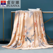 FUANNA 富安娜 法兰绒毯 花影 180*200cm