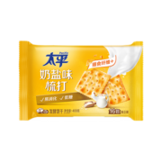 太平 苏打饼干 低糖酵母 奶盐味 易消化含膳食纤维 400g (包装随机)