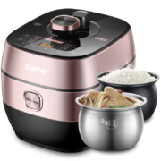 PLUS会员：SUPOR 苏泊尔 鲜呼吸系列 SY-50FC8031Q 电压力锅 5L