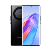 荣耀X40 OLED曲屏 5100mAh 快充大电池 7.9mm轻薄设计 5G手机 8GB+256GB 权益版 幻夜黑