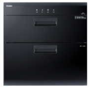 海尔（Haier）消毒柜嵌入式消毒碗柜家用厨房二星级紫外线消毒烘干一体机厨房碗筷餐具消毒柜母婴奶瓶消毒机器 90升【巴氏光波0臭氧消毒】