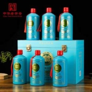 中华老字号，白水杜康 洞藏青韵 52度浓香型纯粮白酒500mL*6瓶皮质礼盒装