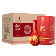 郎酒 红花郎10 酱香型白酒 53度 500ml*6瓶 整箱装【婚宴用酒】