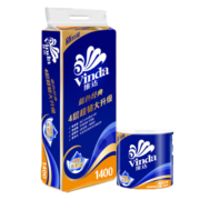 维达（Vinda）卷纸 蓝色经典140克10卷 4层加厚 卫生纸卷筒纸 纸巾卷纸