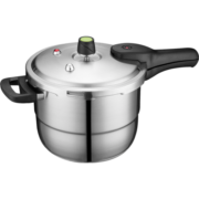 爱仕达 ASD 高压锅燃气电磁炉通用T型6.0L六保险不锈钢压力锅YS22T3WG