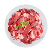 祁连牧歌 筋头巴脑1000g/袋  国产谷饲牛肉  红烧炖煮 冷冻牛肉