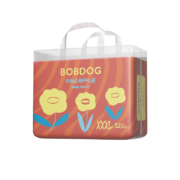 PLUS会员：BoBDoG 巴布豆 菠萝系列 宝宝拉拉裤 XXXL32片*4件