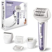 Panasonic 松下 ES-EL7C *器 5 合 1 干湿两用*器 5 个附件 剃须 脚部护理 丁香白色