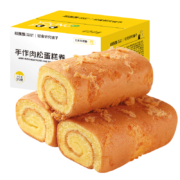 颜飘飘 肉松蛋糕卷370g*2件
