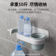 免打孔不伤墙！绿联 免打孔吹风机置物架