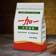 【拍3件】一加一0添加面粉共800g×3袋