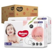 京东百亿补贴：好奇  Huggies  铂金装小桃拉拉裤  L76片  9-14kg