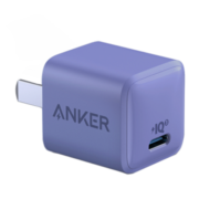 Anker 安克 苹果充电器Nano PD快充20W充电头兼容18W iPhone14/13闪充插头 【苹果同芯单头】20WPD快充紫