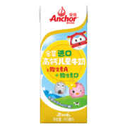 安佳（Anchor）新西兰原装进口 金装高钙儿童牛奶  190ml*27盒/箱