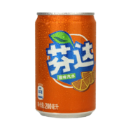 京喜特价、需抢劵:Fanta 芬达 橙味汽水 碳酸饮料 整箱装 200ml*12罐