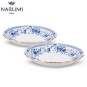 NARUMI 鸣海 Milano系列 骨瓷深盘 19cm 9682-1414