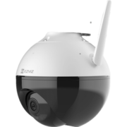 萤石C8W400万监控摄像头家用手机远程无线智能室外360度自动旋转夜视防尘防水荧石 AI对讲版【C8W-400万高清】6mm 标配无卡+30天云储存试用