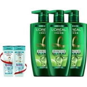 88VIP：L'OREAL PARIS 巴黎欧莱雅 茶树精油洗发露 500ml*3 （赠洗发露100ml*2）