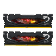 棘蛇(JAZER) 32GB(16Gx2)套装 DDR4 3200 台式机内存条 玄龙系列