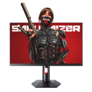 HKC 23.8英寸 2K FastIPS 165Hz 快速液晶1Ms 广色域 HDR高清屏幕 旋转升降 小金刚 电竞显示器 神盾MG24Q
