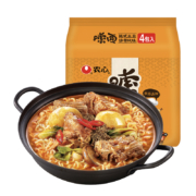 PLUS会员：农心 嗦面（土豆排骨风味）含马铃薯粉 四连包 90g*4包*8件