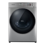 PLUS会员、需抢券：Panasonic 松下 臻薄系列 XQG100-ND139 洗烘一体机 10kg 拉丝银