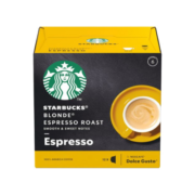 星巴克Starbucks意式浓缩烘焙花式胶囊咖啡12粒装 多趣酷思咖啡机适用