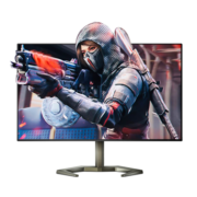 飞利浦 27英寸 4K 144Hz NanoIPS屏 1ms(GtG) HDR600 旋转升降 HDMI2.1 电竞显示器 PS5游戏显示屏 27M1F5800