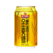 京喜APP：珠江啤酒（PEARL RIVER）10度 珠江金麦穗啤酒 330ml*6听