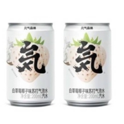 元气森林 苏打气泡水 白草莓椰子味 200mL*6罐