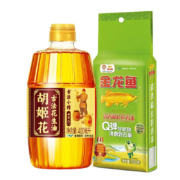 京喜特：金龙鱼 胡姬花 古法小榨花生油400ml+清香稻500g