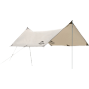 Naturehike 挪客户外 户外涂银天幕 硬山系列 流沙金-方形3*5米