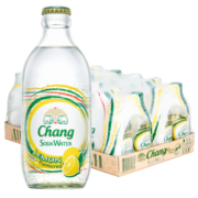 泰象苏打水 经典黄柠檬味325ml*24瓶 泰国无糖气泡水 三麟进口整箱装