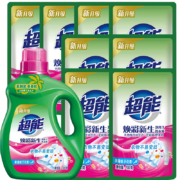京东百亿补贴：超能 植沐悦色洗衣液低泡易漂共11斤