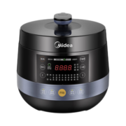 美的（Midea）电压力锅家用高压电饭锅多功能双胆电饭煲 大容量可开盖煮 球釜内胆 一键排压 一锅双胆 MY-YL50Easy202