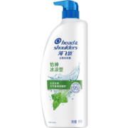 海飞丝 洗发水怡神冰凉型薄荷1KG 持久去屑清爽柔润