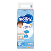 尤妮佳(moony)裤型拉拉裤畅透加大号尿不湿拉拉裤XL38片12-22kg男小内裤