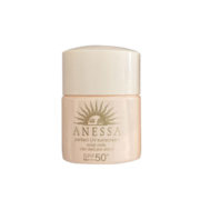 安热沙（Anessa）倍护防晒乳亲肤型12ml*3保湿防水防汗温和安耐晒粉金瓶
