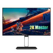 AOC 27英寸 2K AH-IPS四边微边 HDR400认证 Type-C接口 65W笔记本供电 双向旋转升降 电脑显示器 Q27U2D