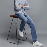 经典百搭！YANXUAN 网易严选 男士商务直筒牛仔裤 3465020