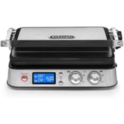 De'Longhi 德龙 Delonghi De'Longhi 德龙MultiGrill CGH1030D，电动烧烤架，带7种烹饪功能，2000W，45.8 x 34.3 x 18.5厘米