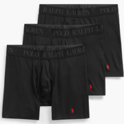 S码！Polo Ralph Lauren 拉夫劳伦 男士4D-Flex棉质莫代尔弹力平角内裤3条装  直邮含税到手￥263.61