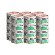 京东百亿补贴：网易严选 宠物猫罐头 鸡肉+三文鱼 85g*24罐