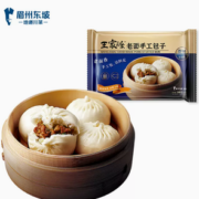 浓郁鲜香！眉州东坡 王家渡 老面手工肉包子 280g（6个）*3袋 赠夫妻肺片380g