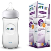 PHILIPS 飞利浦 Avent 飞利浦新安怡 SCF036 / 17 - 330 毫升天然婴儿奶瓶 透明