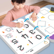 儿童控笔训练幼儿园可擦写2岁3宝宝早教启蒙卡运笔专注力入门玩具