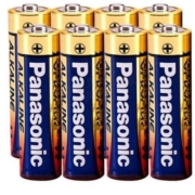 京喜特价，需抢券：panasonic 松下 1.5V碱性AA干电池 5号8节