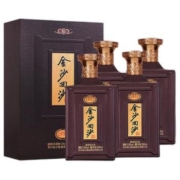 JINSHA 金沙 回沙酒 纪年酒1951 53度酱香型白酒 500ml*4整箱装