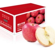 京鲜生 烟台红富士苹果 一级铂金大果（单果220g）净重5KG *2箱