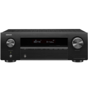 天龙（DENON）AVR-X250BT 家庭影院5.1声道AV功放机 4K 杜比DTS 蓝牙 进口家用功放 黑色